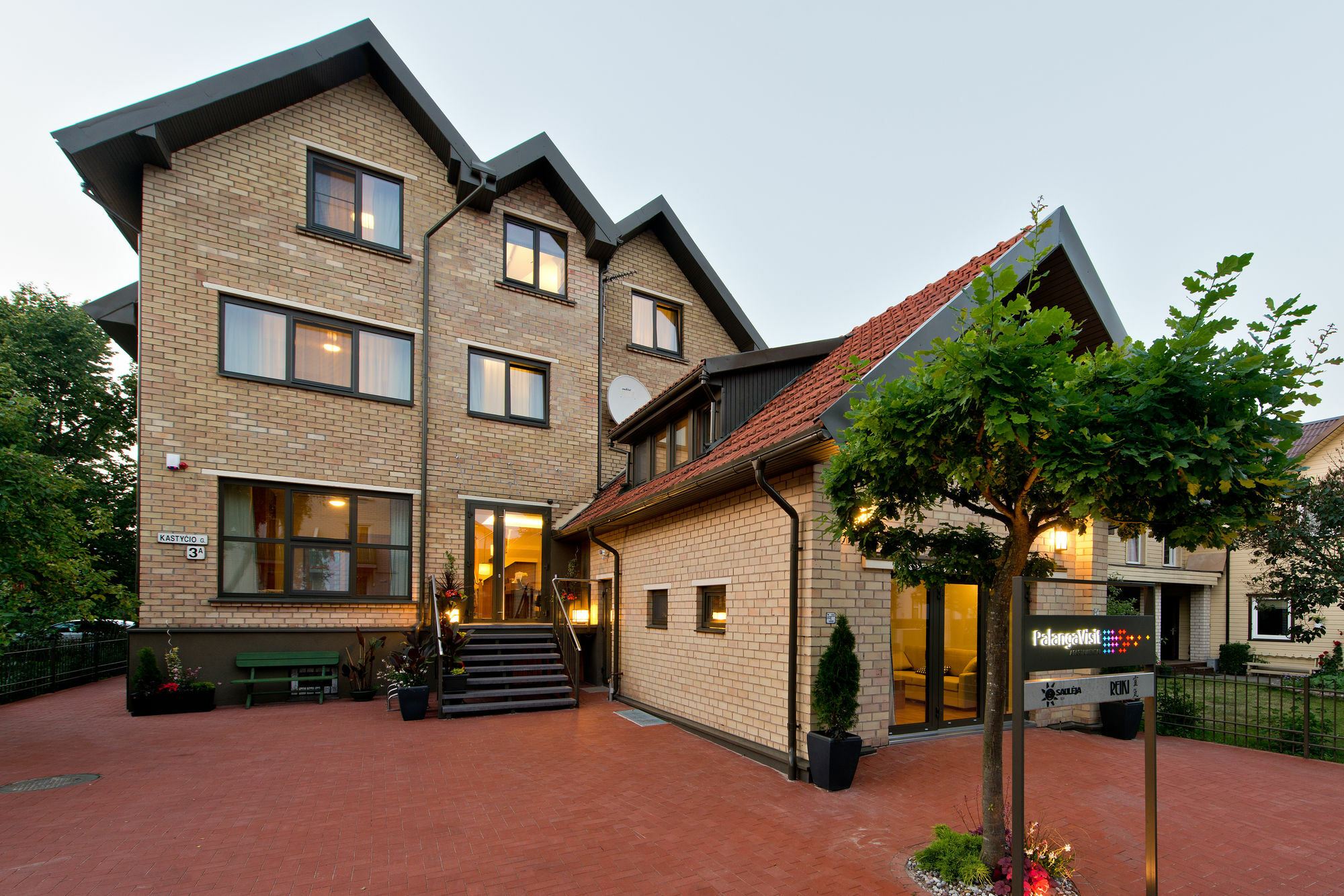 Palanga Visit Apartments And Spa Екстер'єр фото